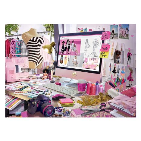 Barbie Fashion Icon 1000pc Jigsaw Puzzle Extra Image 1